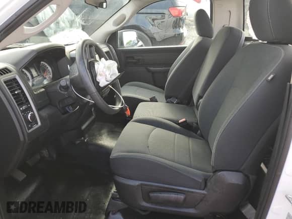 2022 Ram 1500 Tradesman with VIN 3C6JR6DT4NG193376, listed as a Copart auction lot 62608504 with 54,285 mi miles and Salvage title. Bid and sale history available at DreamBid. Image 7.