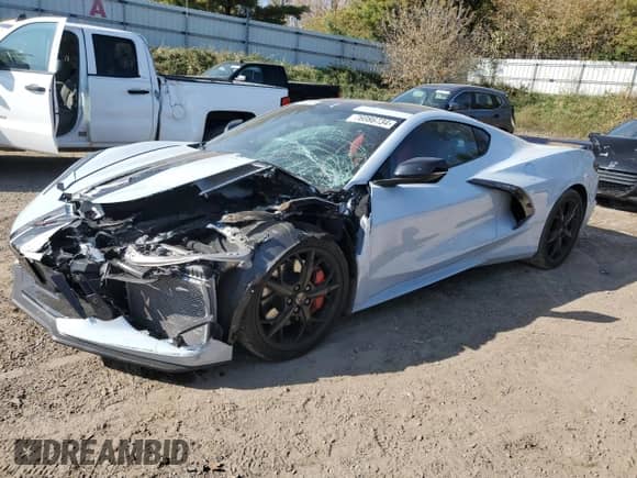 2021 Chevrolet Corvette 2LT с VIN 1G1YB2D48M5119342, выставлен на аукционе Copart как лот 76086734 с пробегом 4 198 миль миль и Чистый • Clean title. История ставок и продаж доступна на DreamBid. Изображение 1.