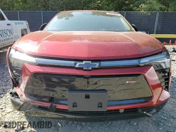 2024 Chevrolet Blazer EV eAWD RS с VIN 3GNKDCRJ4RS176198, выставлен на аукционе Copart как лот 70959064 с пробегом 144 миль миль и Списание • Salvage title. История ставок и продаж доступна на DreamBid. Изображение 5.