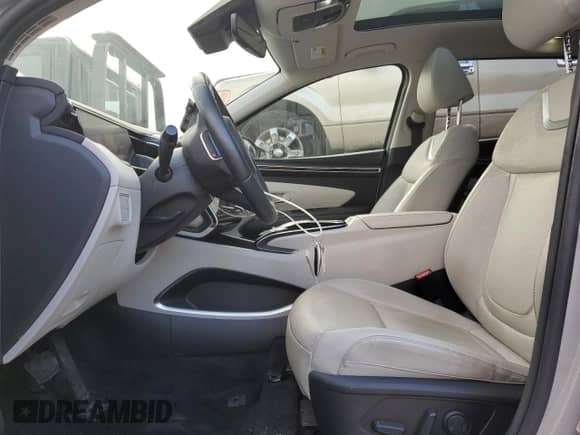 2022 Hyundai Tucson Limited with VIN KM8JECA11NU033941, listed as a Copart auction lot 89478835 with 46,922 mi miles and Salvage title. Bid and sale history available at DreamBid. Image 7.