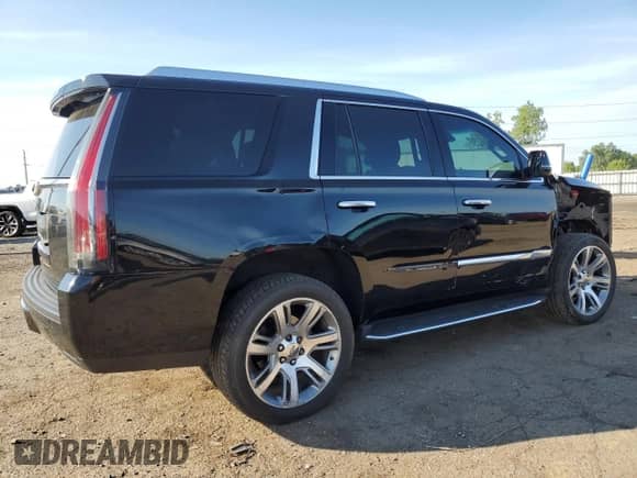 2017 Cadillac Escalade Luxury with VIN 1GYS4BKJ4HR216689, listed as a Copart auction lot 65223595 with 70,194 mi miles and Salvage title. Bid and sale history available at DreamBid. Image 3.