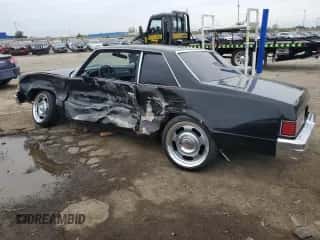 1981 Chevrolet Malibu с VIN 2G1AT27K4B1404711, выставлен на аукционе Copart как лот 73578424 с пробегом Не указан миль и Чистый • Clean title. История ставок и продаж доступна на DreamBid. Изображение 2.