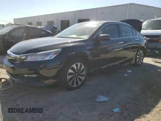2017 Honda Accord Touring with VIN JHMCR6F75HC030002, listed as a Copart auction lot 86521255 with 93,017 mi miles and Salvage title. Bid and sale history available at DreamBid. Image 1.