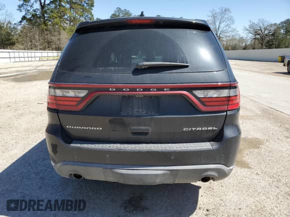 2014 Dodge Durango Citadel z VIN 1C4SDHET7EC360211, wystawiony jako Copart lot #48544175 z przebiegiem 129 732 mil mil oraz Szkoda całkowita • Salvage title. Historia ofert i sprzedaży dostępna na DreamBid. Obrazek 6.
