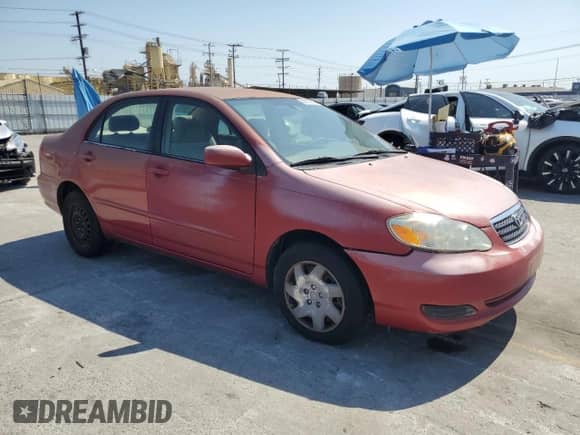 2005 Toyota Corolla CE with VIN 1NXBR32E65Z561775, listed as a Copart auction lot 68500955 with Not provided miles and Clean title. Bid and sale history available at DreamBid. Image 4.