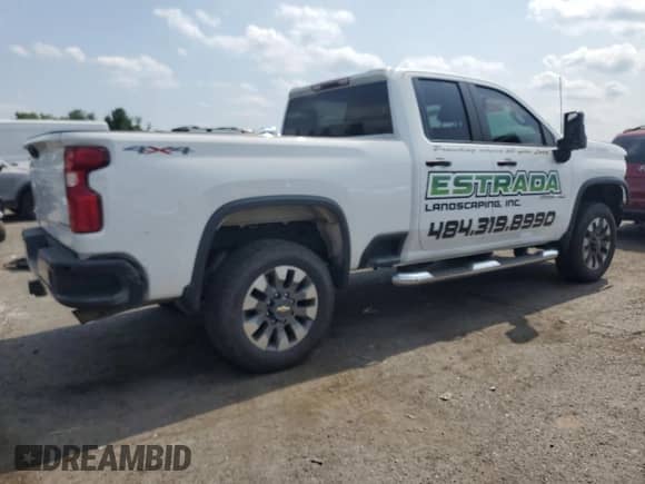 2023 Chevrolet Silverado 2500HD Custom с VIN 1GC5YME70PF112591, выставлен на аукционе Copart как лот 66007985 с пробегом 43 785 миль миль и Списание • Salvage title. История ставок и продаж доступна на DreamBid. Изображение 3.