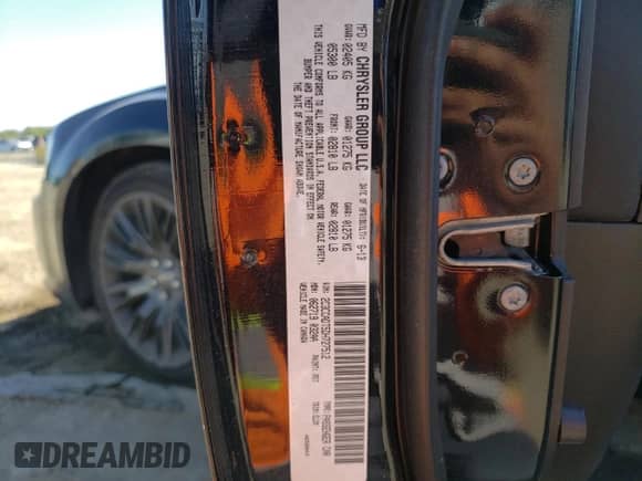 2013 Chrysler 300 C John Varvatos Limited Edition with VIN 2C3CCADT5DH727512, listed as a Copart auction lot 72564524 with 111,777 mi miles and Salvage title. Bid and sale history available at DreamBid. Image 12.