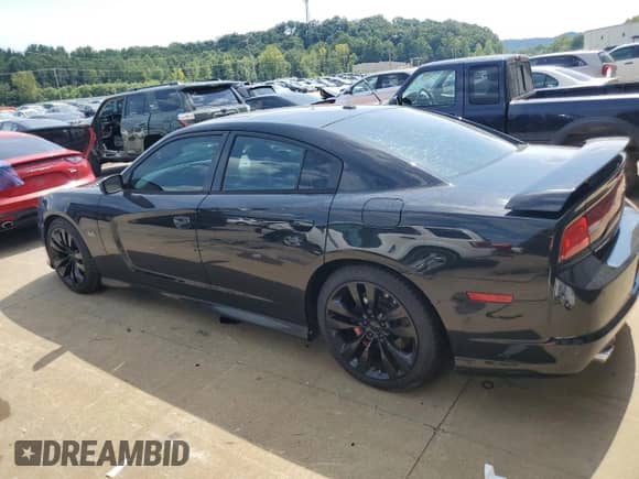 2014 Dodge Charger SRT-8 с VIN 2C3CDXEJ2EH205550, выставлен на аукционе Copart как лот 65352234 с пробегом Не указан миль и Списание • Salvage title. История ставок и продаж доступна на DreamBid. Изображение 2.
