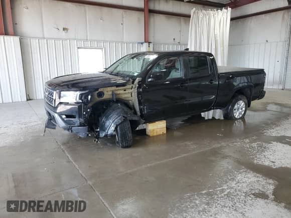 2022 Nissan Frontier S with VIN 1N6ED1FKXNN611024, listed as a Copart auction lot 80066225 with 47,019 mi miles and Salvage title. Bid and sale history available at DreamBid. Image 1.