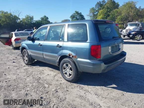 2005 Honda Pilot LX с VIN 2HKYF18165H551256, выставлен на аукционе IAAI как лот 43411524 с пробегом 296 757 миль миль и . История ставок и продаж доступна на DreamBid. Изображение 3.