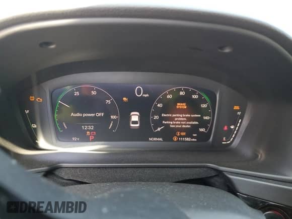 2023 Honda Accord Touring with VIN 1HGCY2F88PA033249, listed as a Copart auction lot 80694875 with 111,582 mi miles and Salvage title. Bid and sale history available at DreamBid. Image 9.