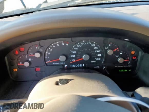 2004 Ford Explorer with VIN 1FMZU65KX4UC05800, listed as a Copart auction lot 58423175 with 129,344 mi miles and Salvage title. Bid and sale history available at DreamBid. Image 9.