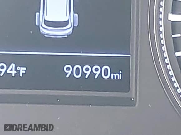 2020 Hyundai Santa Fe SE with VIN 5NMS23AD2LH160052, listed as a IAAI auction lot 43356238 with 90,990 mi miles and . Bid and sale history available at DreamBid. Image 15.