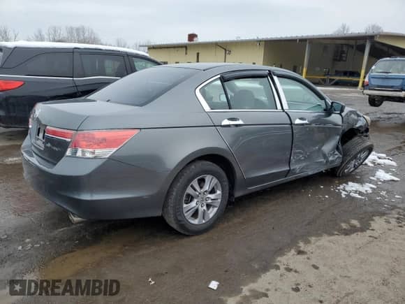 2012 Honda Accord LX Premium with VIN 1HGCP2F47CA041207, listed as a Copart auction lot 44384625 with 130,639 mi miles and Salvage title. Bid and sale history available at DreamBid. Image 3.
