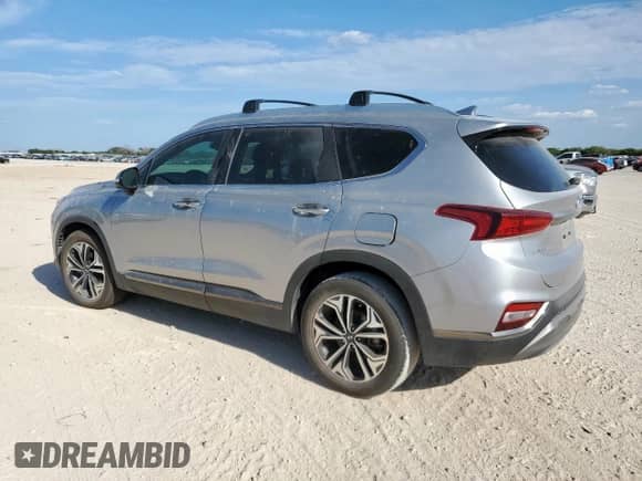 2020 Hyundai Santa Fe Limited with VIN 5NMS53AA7LH289059, listed as a Copart auction lot 66723675 with Not provided miles and Salvage title. Bid and sale history available at DreamBid. Image 2.