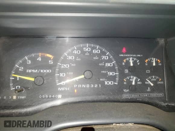 1995 Chevrolet Silverado 2500 с VIN 2GCFK29K6S1239533, выставлен на аукционе Copart как лот 49790175 с пробегом 55 840 миль миль и Списание • Salvage title. История ставок и продаж доступна на DreamBid. Изображение 9.