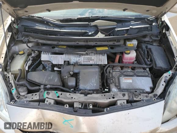 2011 Toyota Prius I z VIN JTDKN3DU8B0264157, wystawiony jako Copart lot #66125115 z przebiegiem 265 693 mil mil oraz Szkoda całkowita • Salvage title. Historia ofert i sprzedaży dostępna na DreamBid. Obrazek 12.