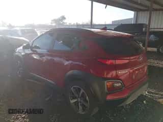 2020 Hyundai Kona Ultimate with VIN KM8K53A53LU562635, listed as a IAAI auction lot 43308477 with 98,435 mi miles and . Bid and sale history available at DreamBid. Image 3.