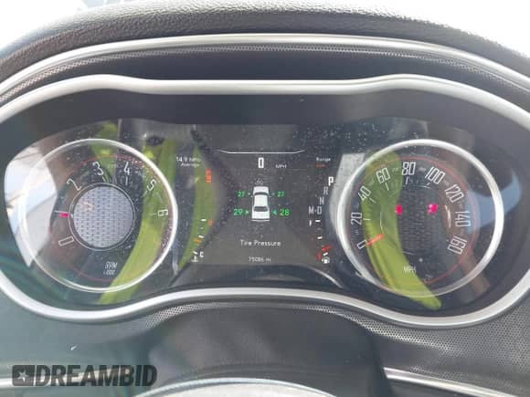 2016 Dodge Challenger SXT Plus with VIN 2C3CDZAG2GH317161, listed as a IAAI auction lot 43283440 with 75,086 mi miles and . Bid and sale history available at DreamBid. Image 7.