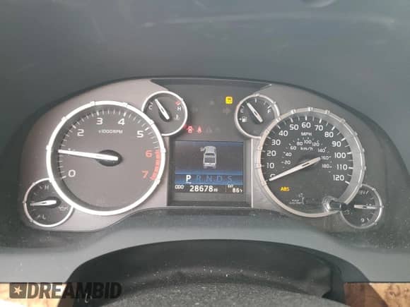 2016 Toyota Tundra Platinum with VIN 5TFGW5F12GX198415, listed as a Copart auction lot 54560715 with 28,678 mi miles and Clean title. Bid and sale history available at DreamBid. Image 9.