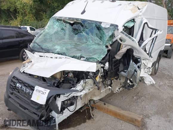 2025 Ram ProMaster Cargo Tradesman с VIN 3C6LRVDG8SE507558, выставлен на аукционе IAAI как лот 43187267 с пробегом 12 868 миль миль и . История ставок и продаж доступна на DreamBid. Изображение 6.