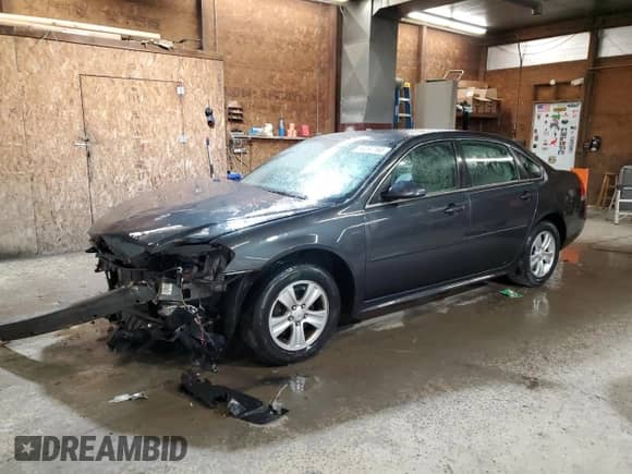 2016 Chevrolet Impala LS z VIN 2G1WA5E38G1100281, wystawiony jako Copart lot #56297165 z przebiegiem 98 910 mil mil oraz Szkoda całkowita • Salvage title. Historia ofert i sprzedaży dostępna na DreamBid. Obrazek 1.