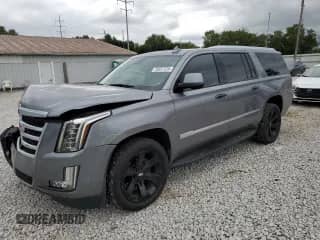 2020 Cadillac Escalade ESV Luxury with VIN 1GYS4HKJ3LR304967, listed as a Copart auction lot 70037125 with 63,197 mi miles and Salvage title. Bid and sale history available at DreamBid. Image 1.