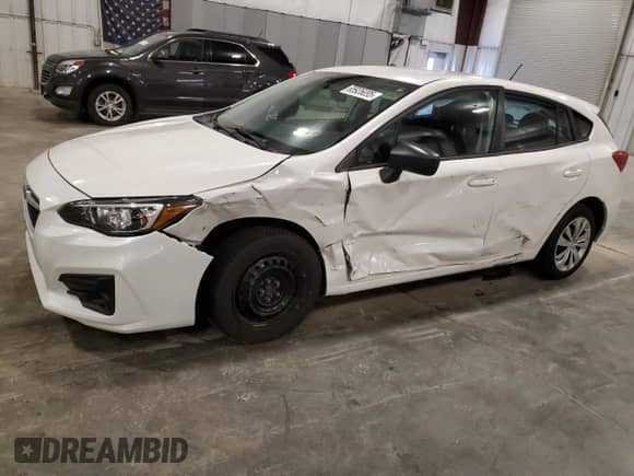 2019 Subaru Impreza с VIN 4S3GTAB60K3740727, выставлен на аукционе Copart как лот 65926095 с пробегом 76 288 миль миль и Списание • Salvage title. История ставок и продаж доступна на DreamBid. Изображение 1.