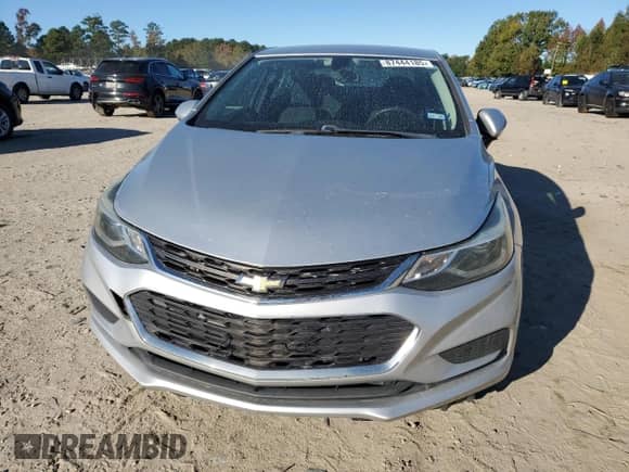 2018 Chevrolet Cruze LT with VIN 1G1BE5SM1J7108328, listed as a Copart auction lot 87444185 with 103,497 mi miles and Salvage title. Bid and sale history available at DreamBid. Image 5.