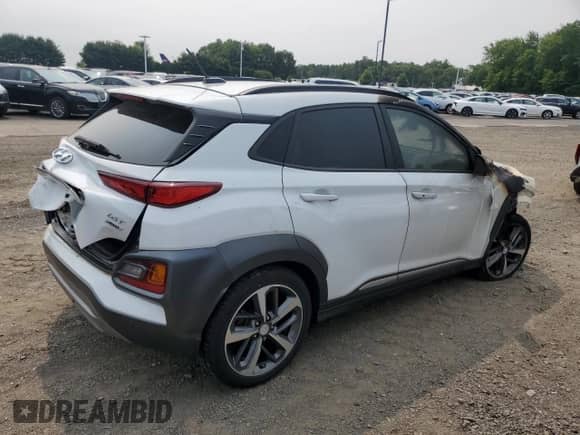2018 Hyundai Kona Ultimate с VIN KM8K5CA55JU112577, выставлен на аукционе Copart как лот 59208215 с пробегом Не указан миль и Списание • Salvage title. История ставок и продаж доступна на DreamBid. Изображение 3.