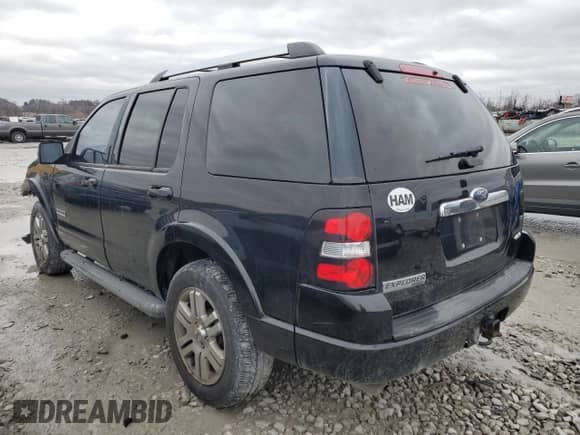 2008 Ford Explorer Limited with VIN 1FMEU75E58UA64719, listed as a Copart auction lot 47596755 with 163,626 mi miles and Salvage title. Bid and sale history available at DreamBid. Image 2.