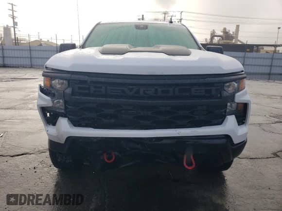 2024 Chevrolet Silverado 1500 Custom Trail Boss with VIN 3GCPDCEK1RG233344, listed as a Copart auction lot 44250765 with 5,906 mi miles and Salvage title. Bid and sale history available at DreamBid. Image 5.