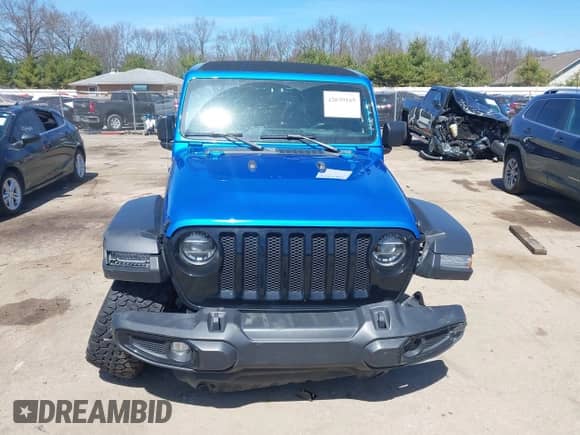 2022 Jeep Wrangler Unlimited Willys с VIN 1C4HJXDN5NW269680, выставлен на аукционе IAAI как лот 42039165 с пробегом 31 183 миль миль и . История ставок и продаж доступна на DreamBid. Изображение 13.