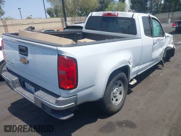 2018 Chevrolet Colorado 2WD Work Truck with VIN 1GCHSBEA6J1140043, listed as a IAAI auction lot 42952974 with 131,712 mi miles and . Bid and sale history available at DreamBid. Image 4.
