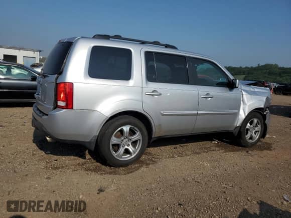 2014 Honda Pilot EX-L with VIN 5FNYF3H53EB004717, listed as a Copart auction lot 67420995 with 126,420 mi miles and Salvage title. Bid and sale history available at DreamBid. Image 3.