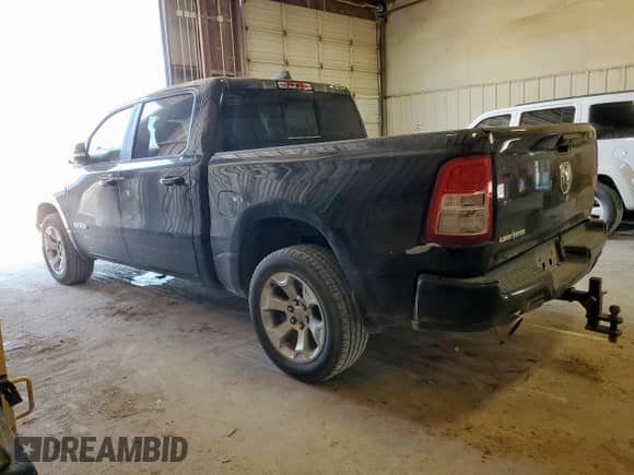 2019 Ram 1500 Big Horn with VIN 1C6RREFT1KN548839, listed as a Copart auction lot 65148555 with 111,103 mi miles and Clean title. Bid and sale history available at DreamBid. Image 2.
