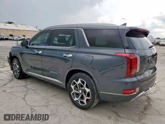 2022 Hyundai Palisade Calligraphy z VIN KM8R74HE0NU430052, wystawiony jako Copart lot #80651825 z przebiegiem 49 556 mil mil oraz Szkoda całkowita • Salvage title. Historia ofert i sprzedaży dostępna na DreamBid. Obrazek 2.