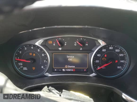 2019 Chevrolet Equinox Premier with VIN 3GNAXNEV9KL209297, listed as a Copart auction lot 64791585 with 105,810 mi miles and Salvage title. Bid and sale history available at DreamBid. Image 9.