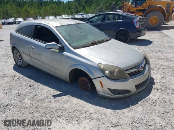 2008 Saturn Astra XR with VIN W08AT271885090866, listed as a IAAI auction lot 43120079 with 123,827 mi miles and . Bid and sale history available at DreamBid. Image 1.