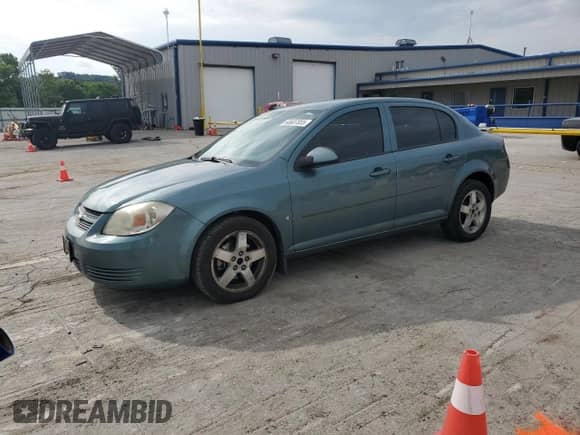 2009 Chevrolet Cobalt 2LT z VIN 1G1AT58H097143658, wystawiony jako Copart lot #60607855 z przebiegiem 155 438 mil mil oraz Szkoda całkowita • Salvage title. Historia ofert i sprzedaży dostępna na DreamBid. Obrazek 1.