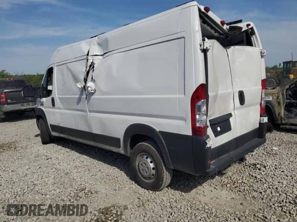 2020 Ram ProMaster Cargo z VIN 3C6TRVDG6LE124333, wystawiony jako Copart lot #52292205 z przebiegiem 121 741 mil mil oraz Szkoda całkowita • Salvage title. Historia ofert i sprzedaży dostępna na DreamBid. Obrazek 2.