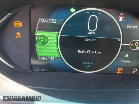 2020 Chevrolet Bolt EV LT with VIN 1G1FW6S03L4147492, listed as a Copart auction lot 64998645 with 52,653 mi miles and Clean title. Bid and sale history available at DreamBid. Image 9.