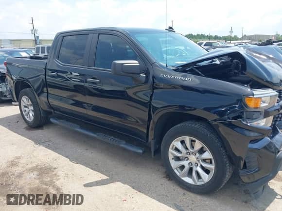 2020 Chevrolet Silverado 1500 Custom with VIN 3GCPWBEH8LG452916, listed as a IAAI auction lot 43028869 with 124,964 mi miles and . Bid and sale history available at DreamBid. Image 1.