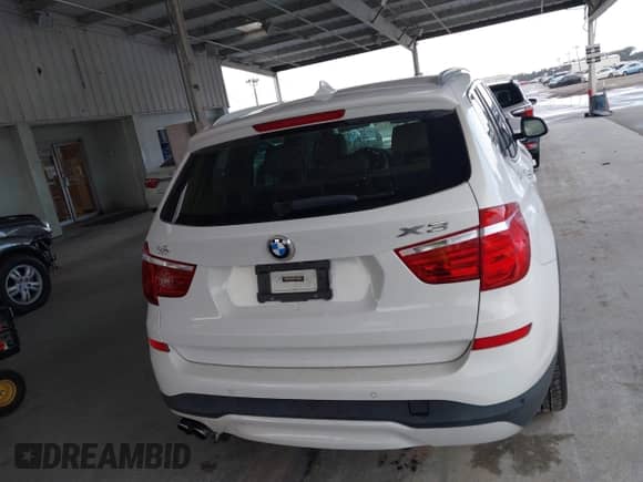 2016 BMW X3 sDrive28i with VIN 5UXWZ7C56G0T43355, listed as a IAAI auction lot 43370055 with 121,334 mi miles and . Bid and sale history available at DreamBid. Image 17.