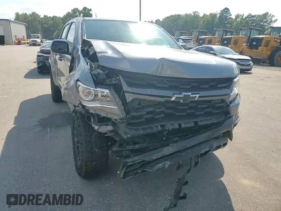 2022 Chevrolet Colorado 4WD Z71 with VIN 1GCGTDENXN1206820, listed as a Copart auction lot 71644885 with 48,237 mi miles and Salvage title. Bid and sale history available at DreamBid. Image 13.