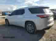 2018 Chevrolet Traverse Premier with VIN 1GNERKKW6JJ156068, listed as a Copart auction lot 81706905 with 148,091 mi miles and Salvage title. Bid and sale history available at DreamBid. Image 2.