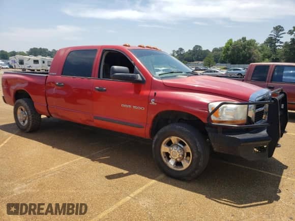 2006 Dodge RAM with VIN 3D7LL39C46G166096, listed as a Copart auction lot 54896214 with 281,882 mi miles and Clean title. Bid and sale history available at DreamBid. Image 4.