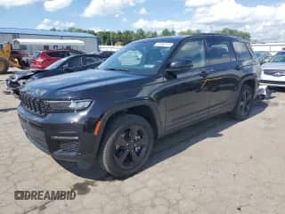 2024 Jeep Grand Cherokee Limited with VIN 1C4RJKBG8R8592191, listed as a Copart auction lot 61662115 with 8,408 mi miles and Salvage title. Bid and sale history available at DreamBid. Image 1.