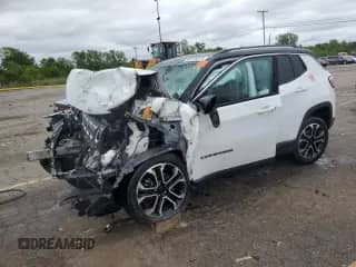 2022 Jeep Compass Limited с VIN 3C4NJDCB8NT111137, выставлен на аукционе Copart как лот 69789375 с пробегом Не указан миль и На запчасти • Non repairable. История ставок и продаж доступна на DreamBid. Изображение 1.