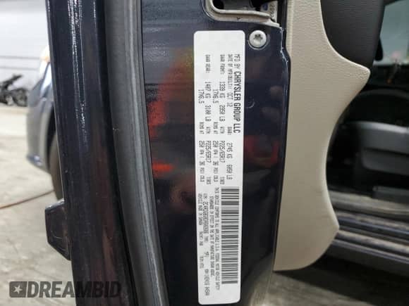 2013 Dodge Grand Caravan SE with VIN 2C4RDGBG8DR602686, listed as a Copart auction lot 89693705 with 120,692 mi miles and Clean title. Bid and sale history available at DreamBid. Image 14.